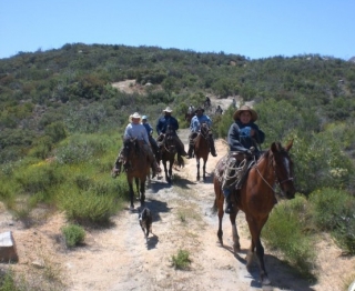 Galopando en la reservas